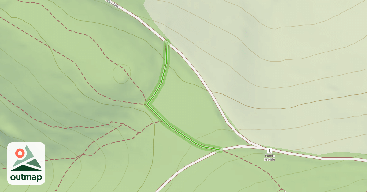 Map of Chemin de Saint-Bonnet