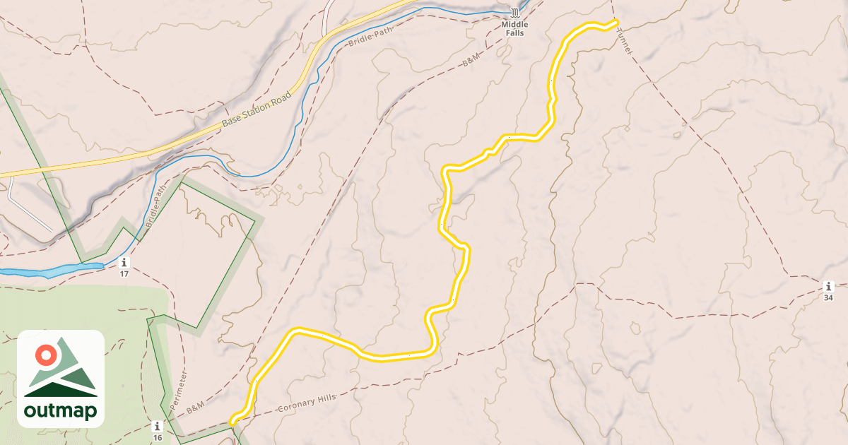 Map of Willey's Way