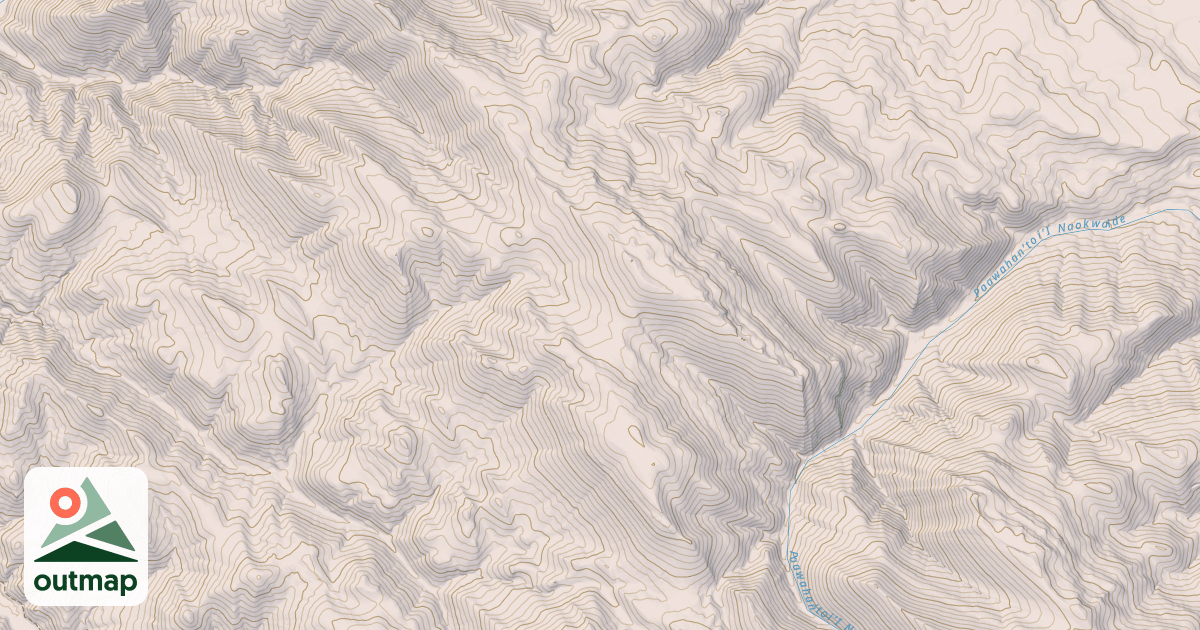 Map of Deadhorse Ridge