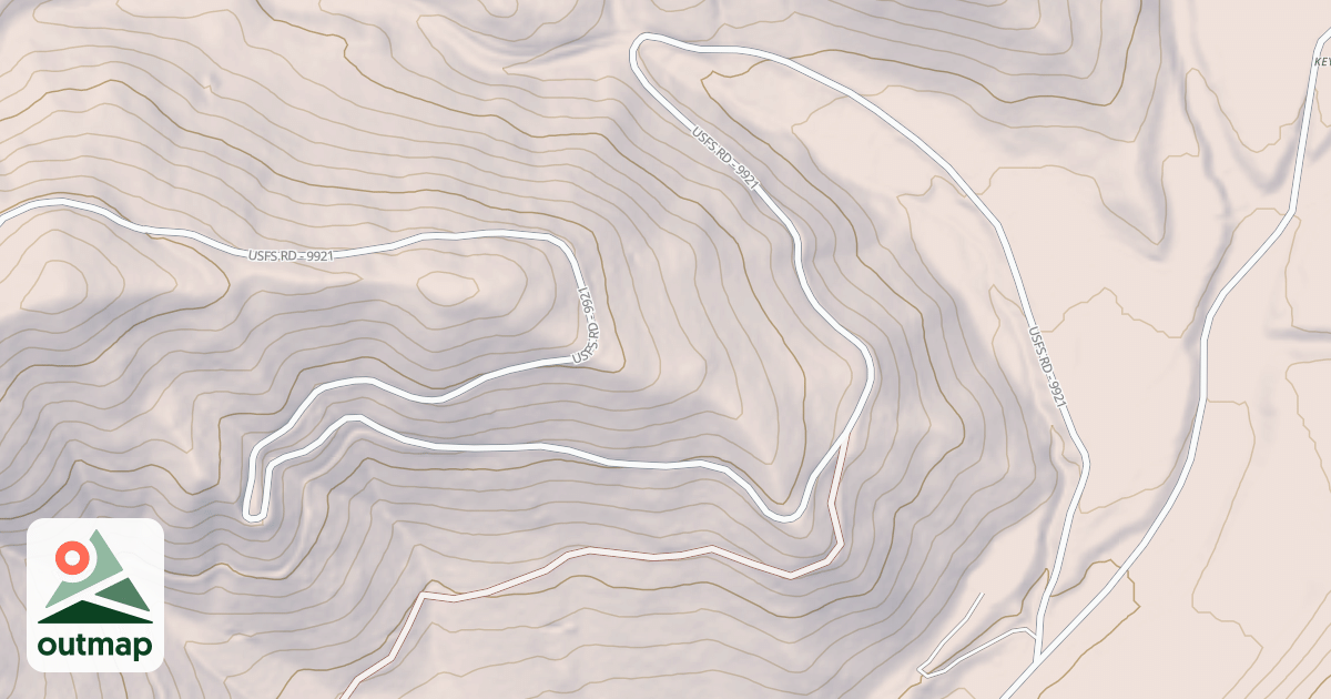Map of FIVE WAY