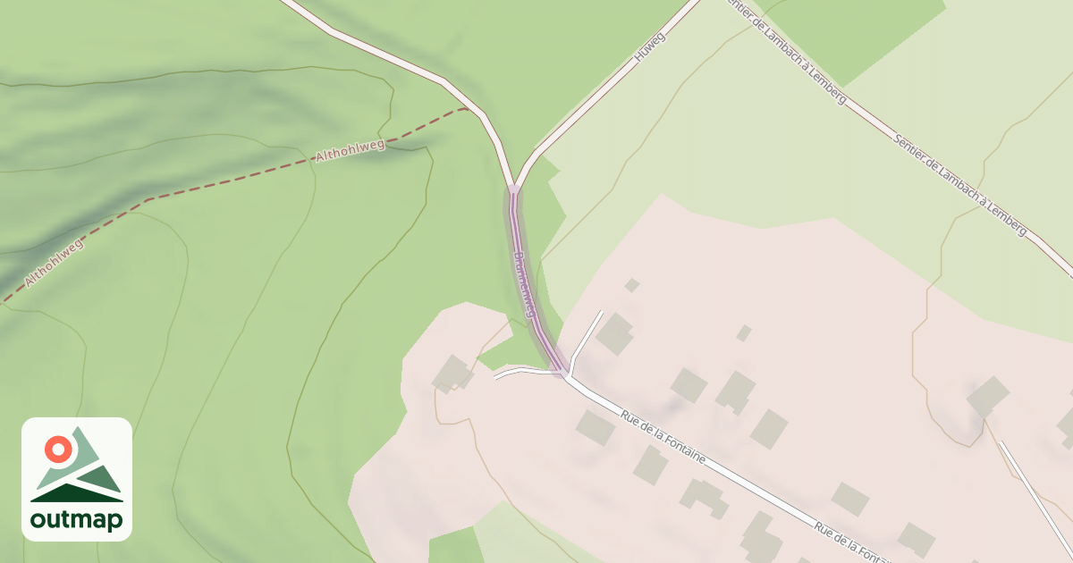 Map of Brunnenweg