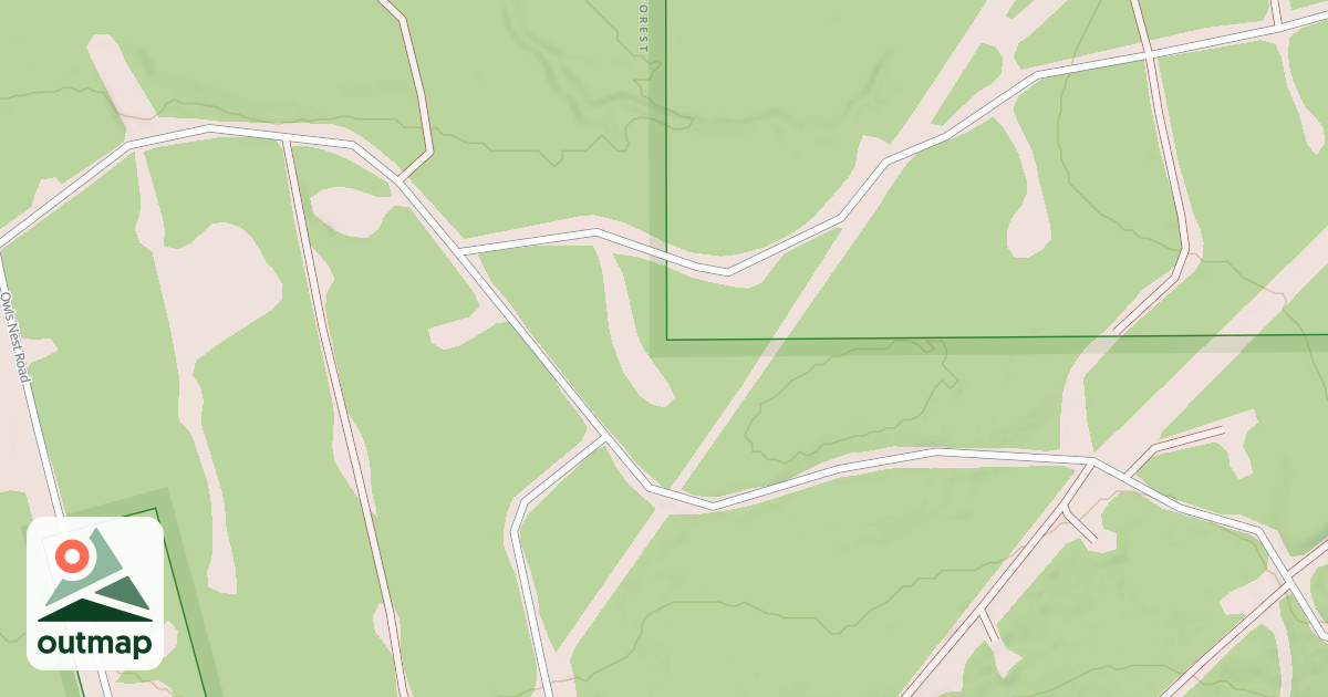 Map of TWIN PINES
