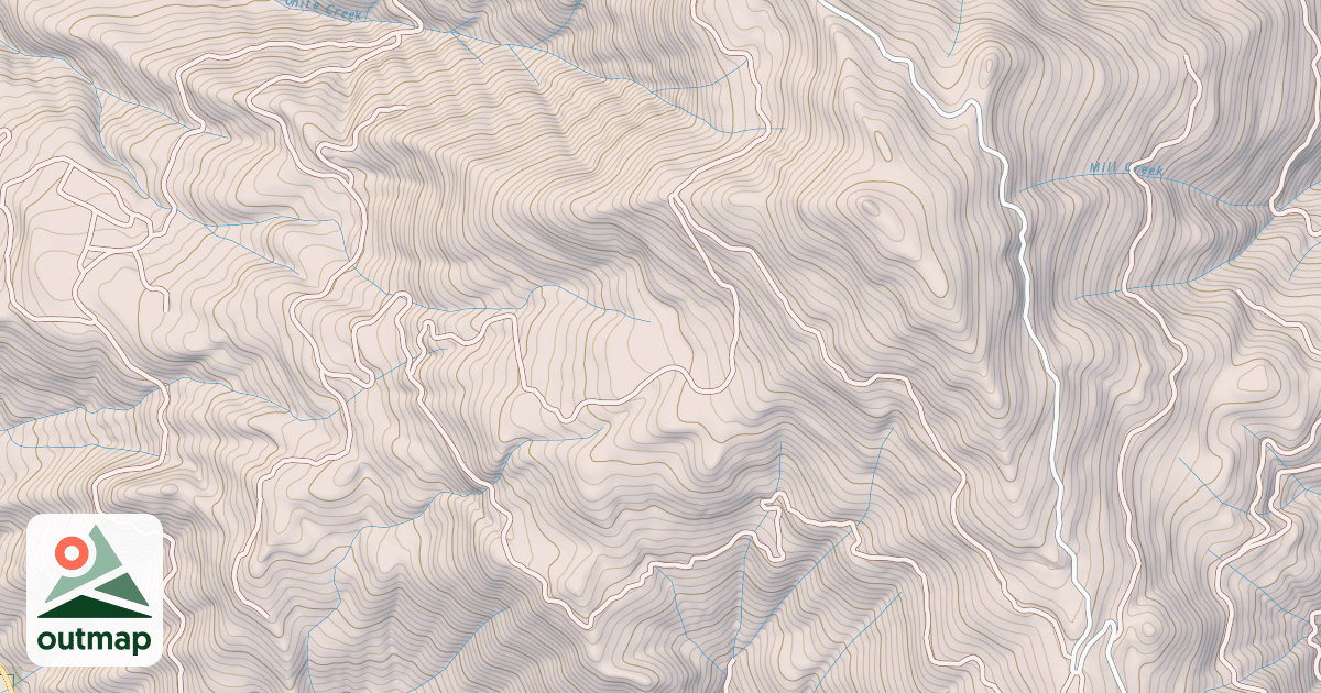 Map of APPLEGATE FLAT