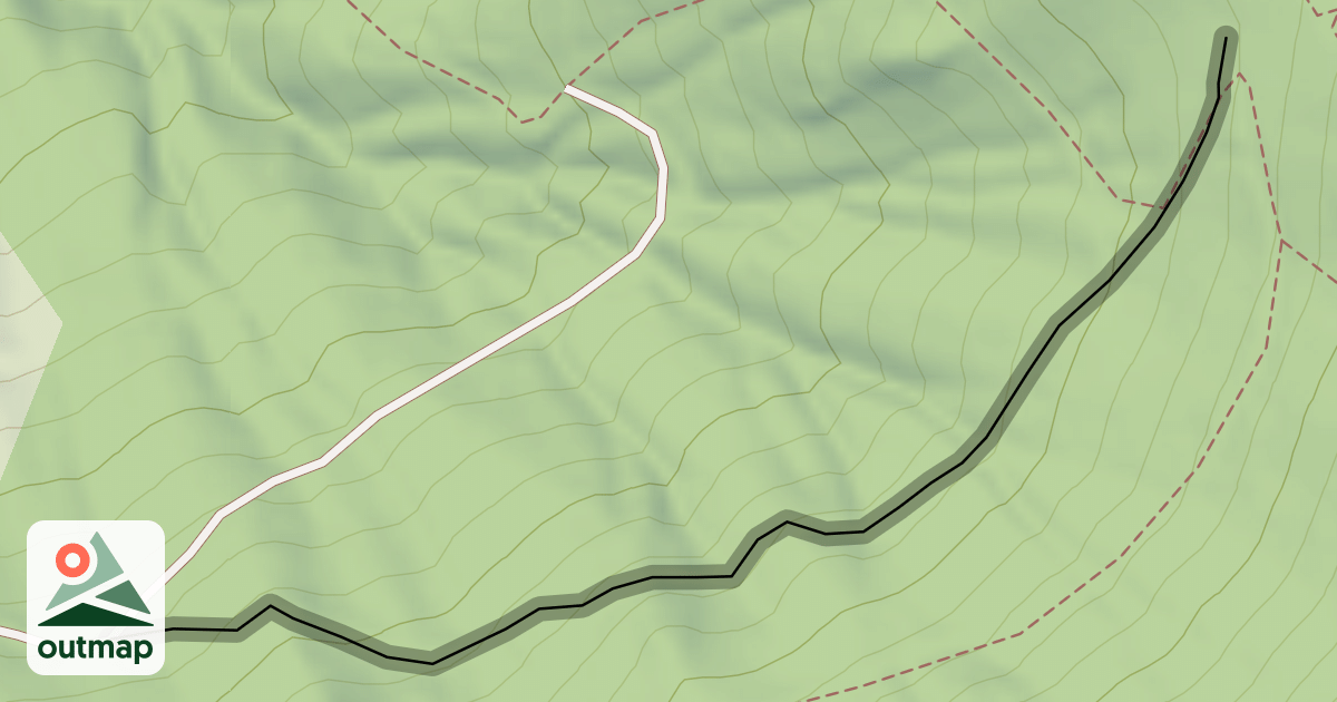 Map of Voie 4x4 sans issue ( moins envahie )