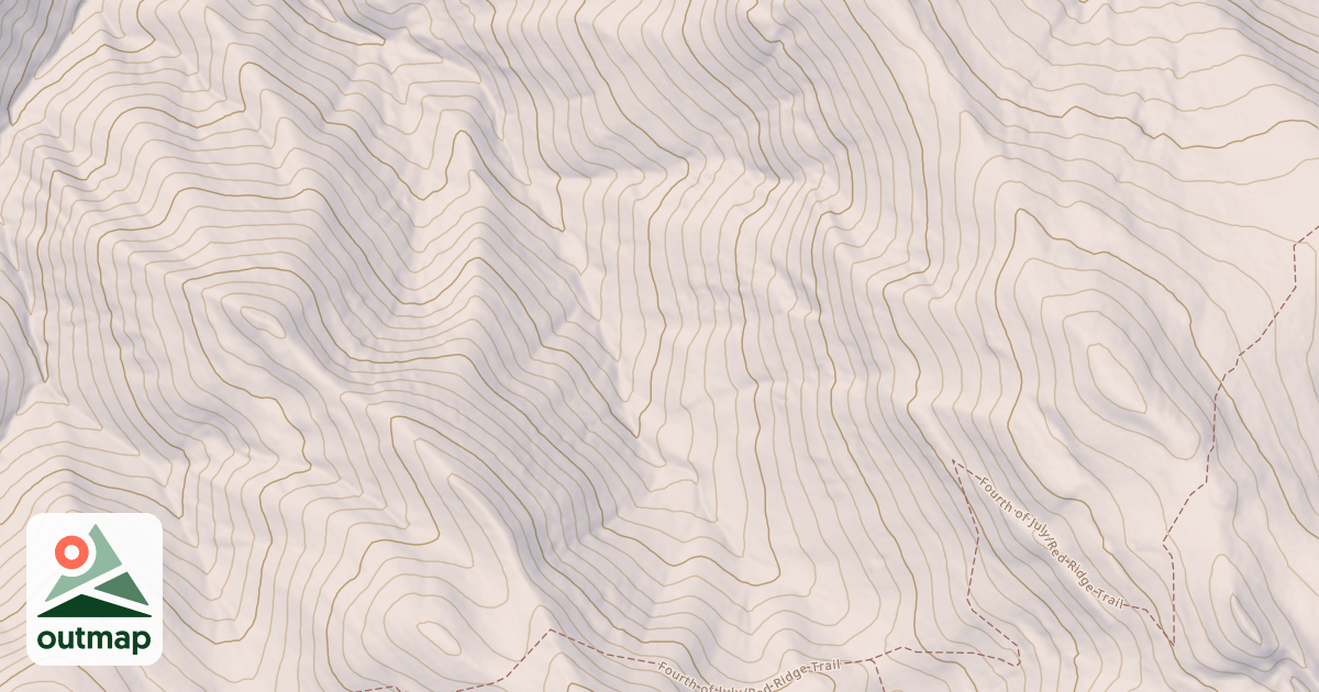 Map of SOUTH FORK FALL CREEK