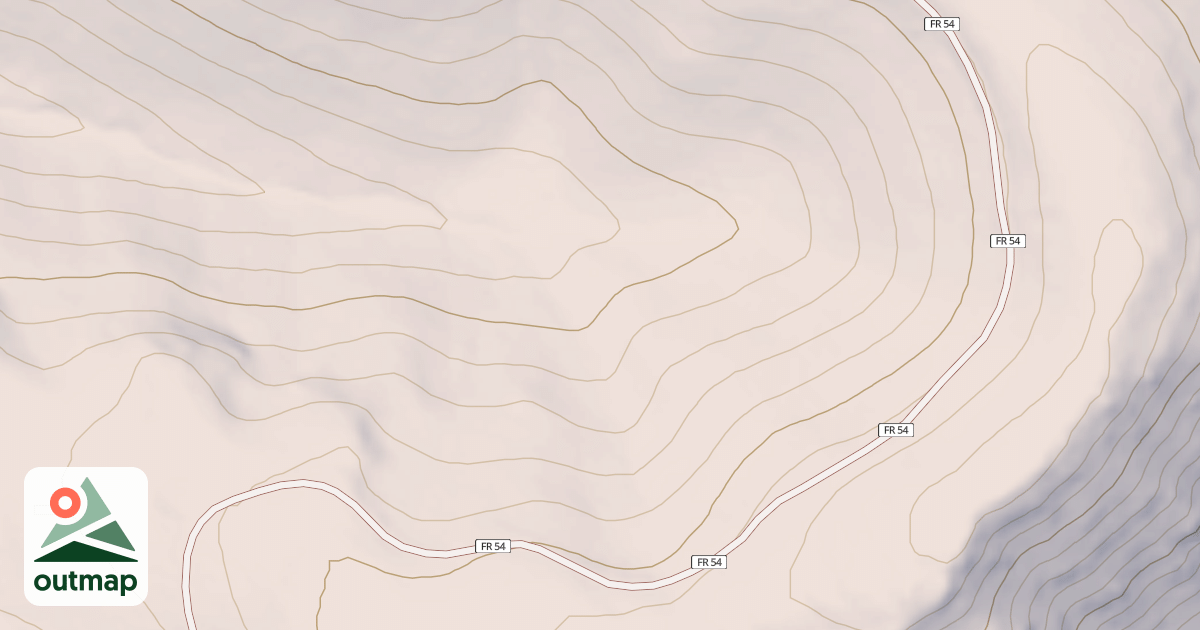 Map of MOGOLLON RIM