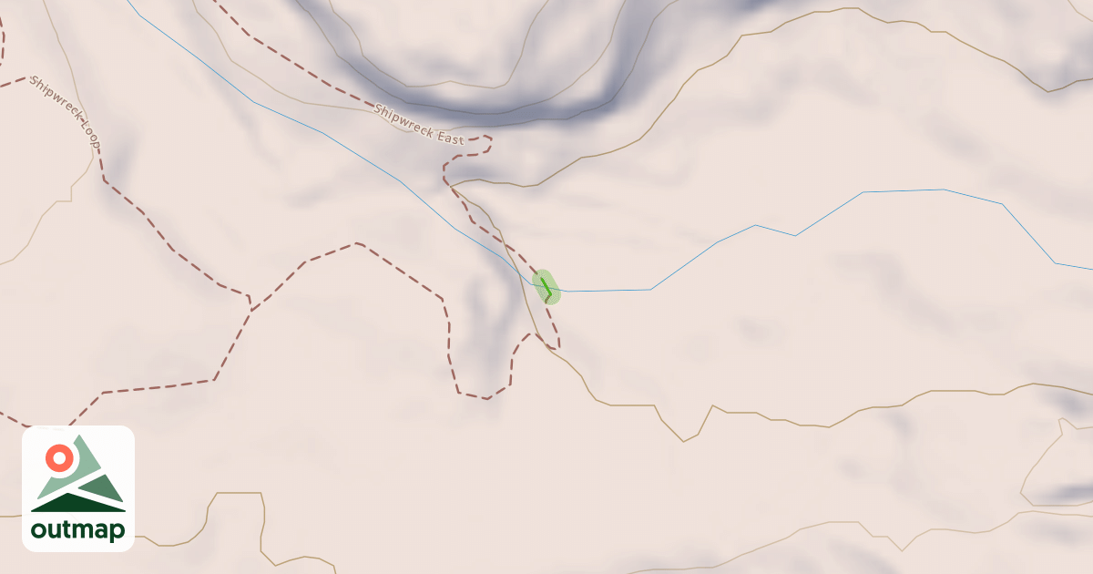 Map of Shipwreck East