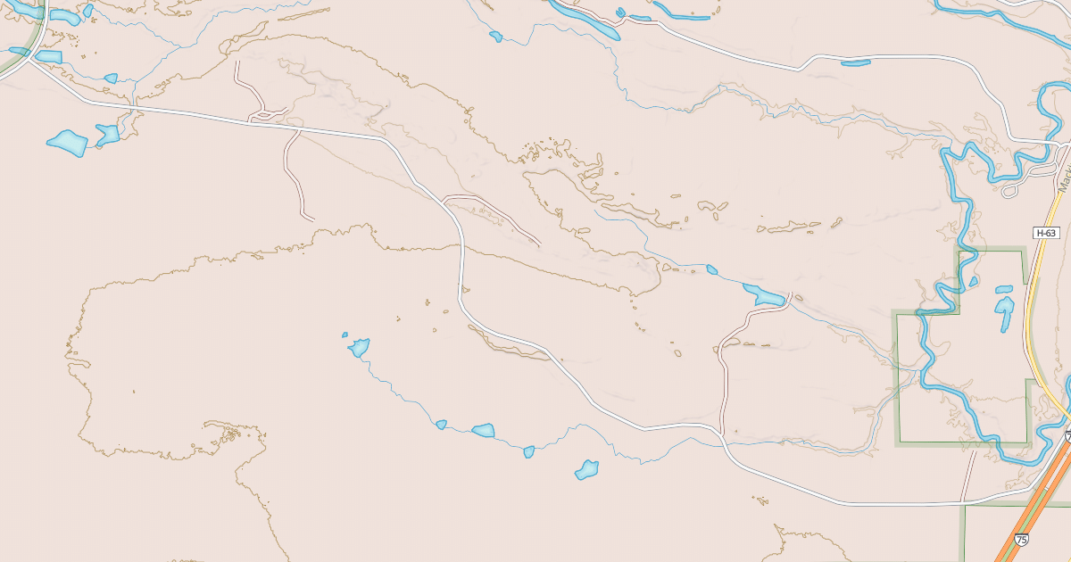 Map preview of RED CREEK