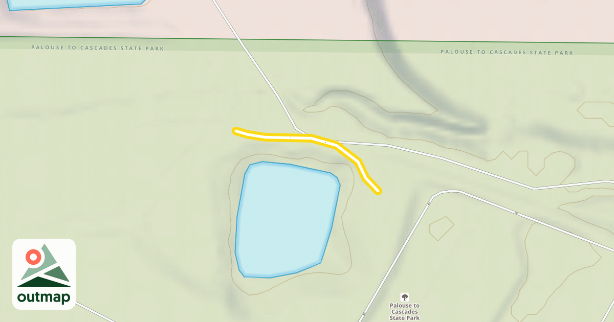 Map of Crystal Dog Trail