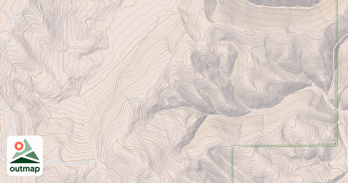 Map of MORGAN GULCH