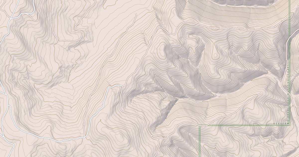 Map preview of MORGAN GULCH