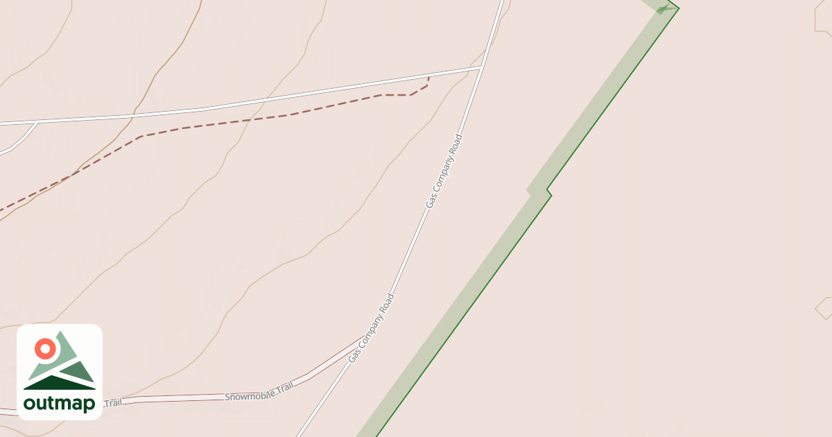 Map of Rager Mountain Division Snowmobile Trails