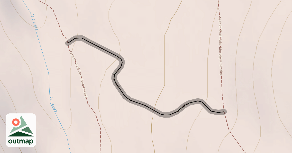 Map of Tarbell Trail