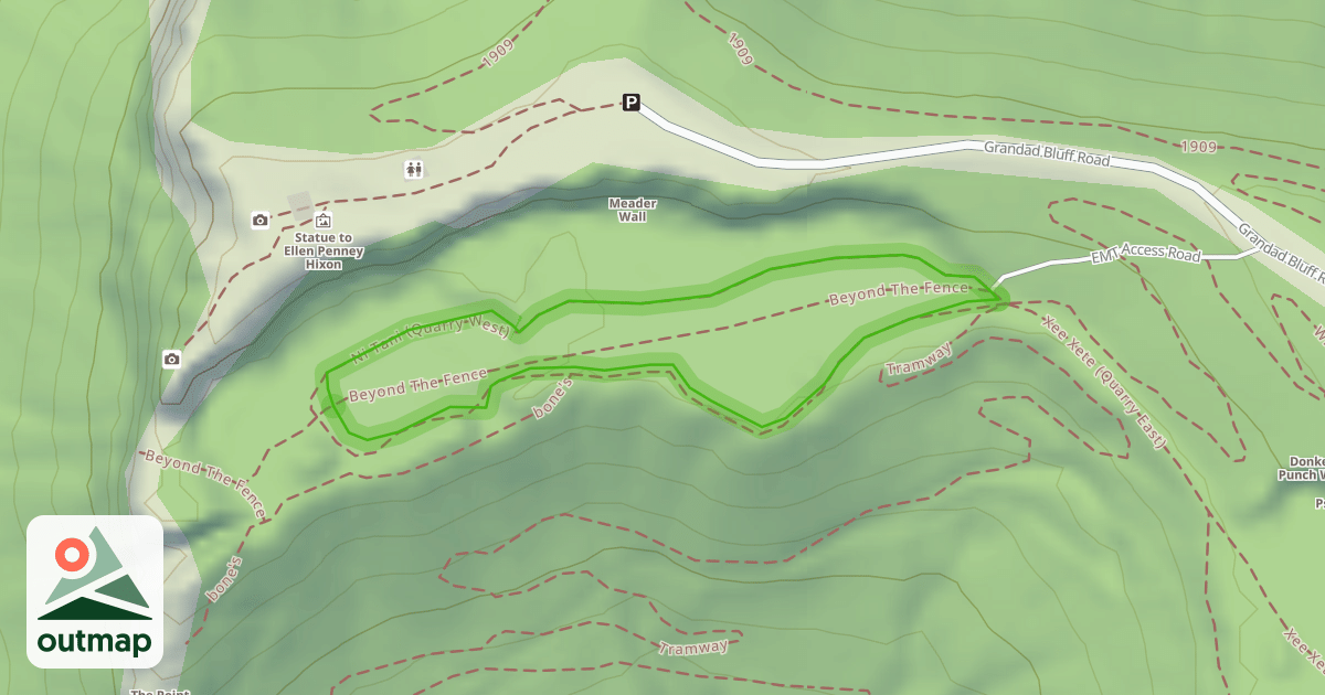 Map of Ni Tani (Quarry West)