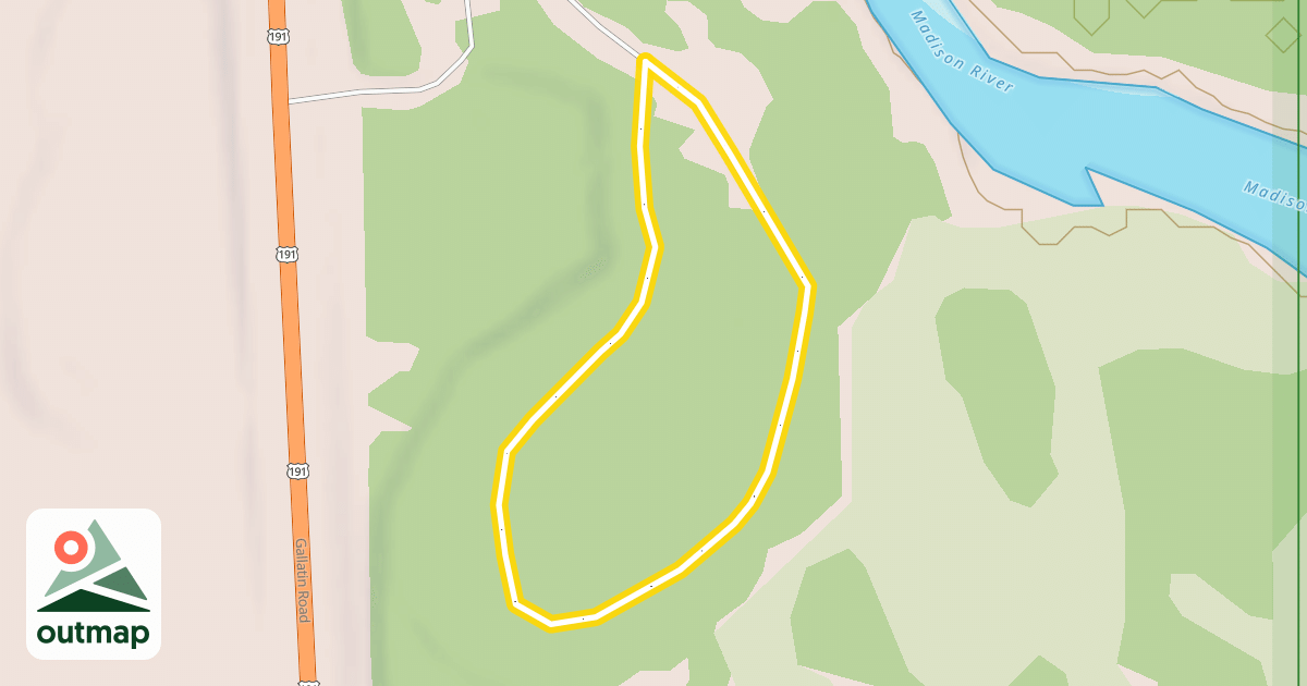Map of Baker's Hole