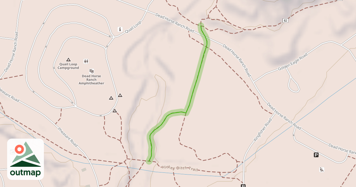 Map of Creosote Trail