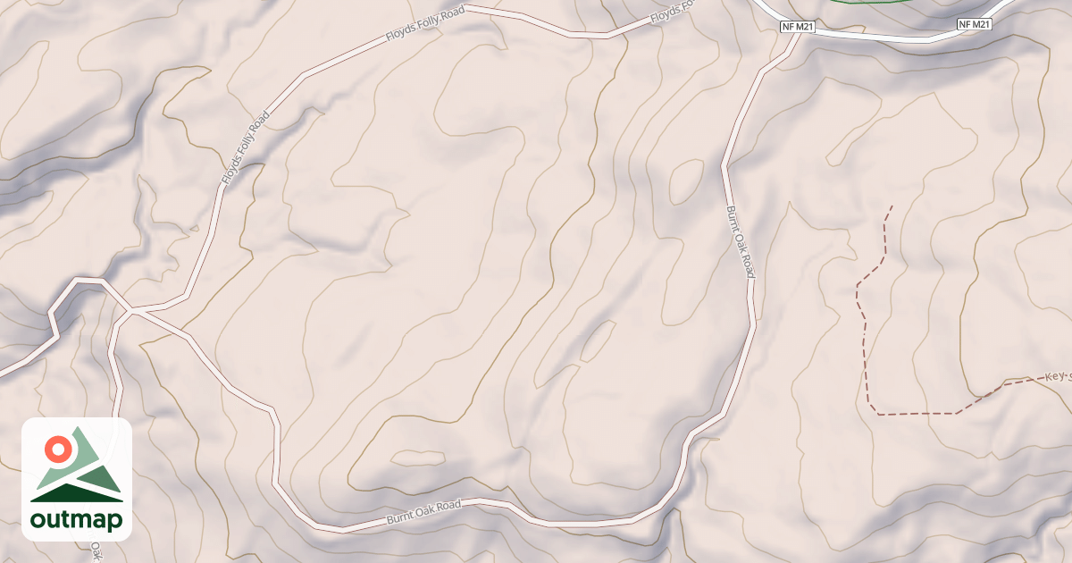 Map of BURNT OAK