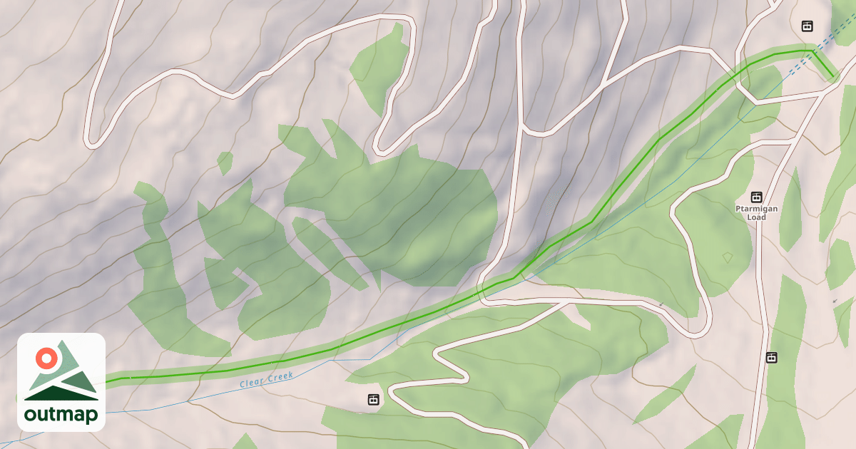 Map of Creek Trail