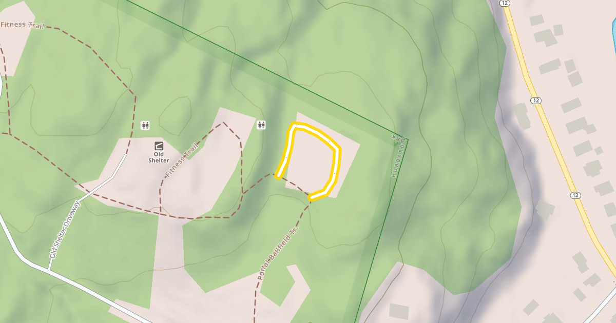 Map preview of Portal Ballfield Trail