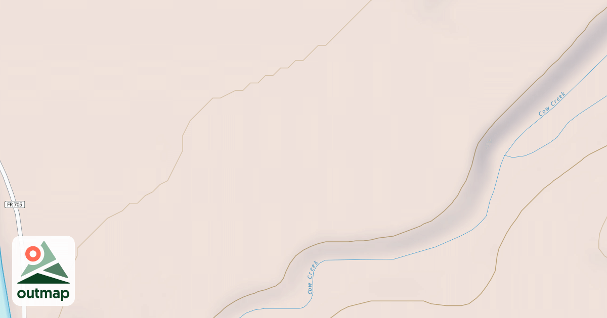 Map of OVERLAND DITCH