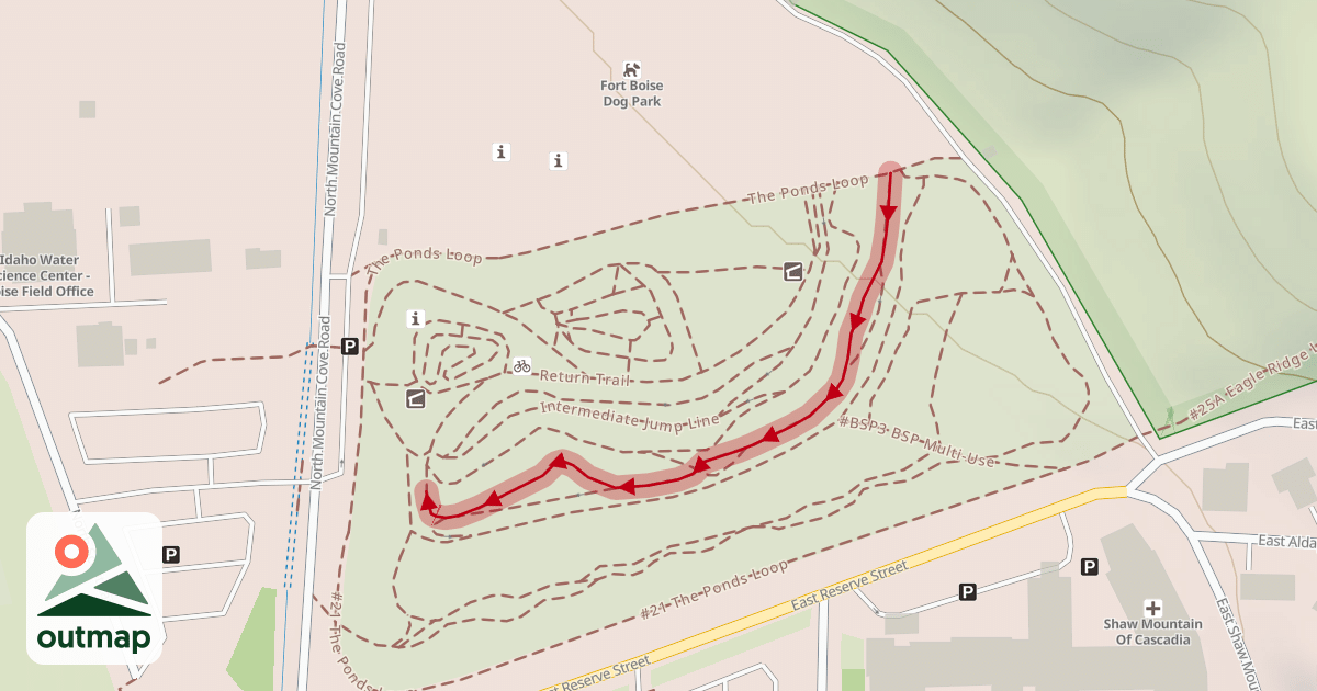 Map of Expert Jump Line