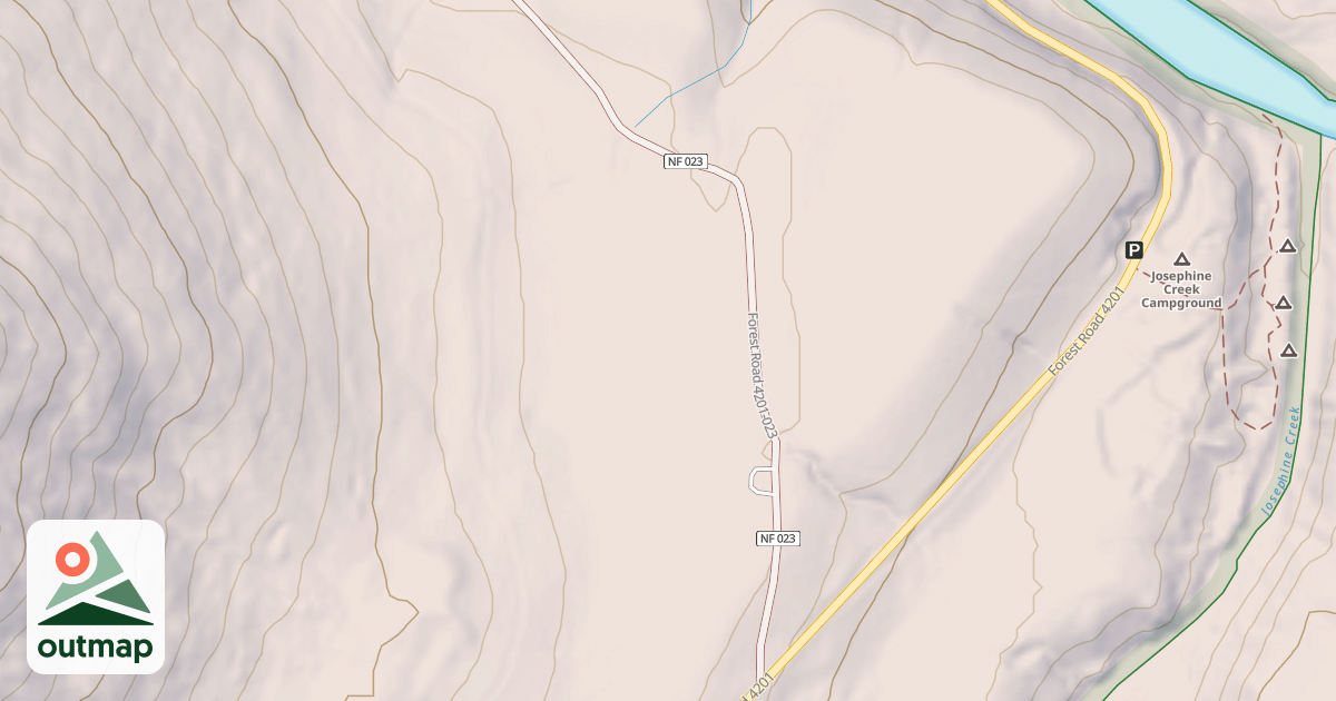 Map of MIKE'S GULCH