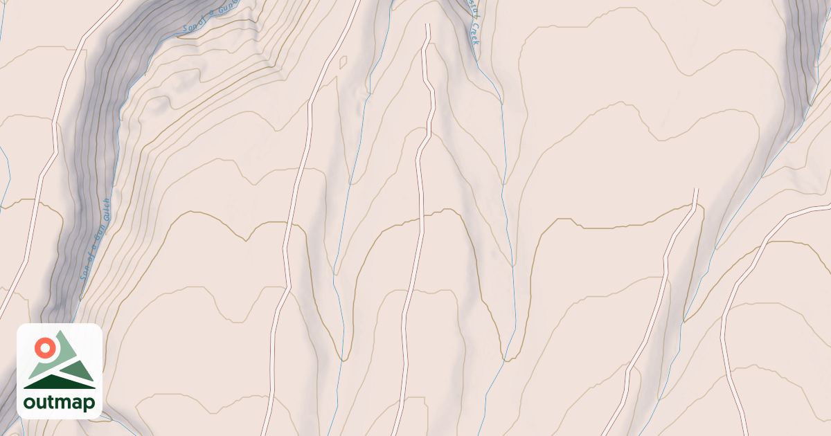 Map of BLM National GTLF Public Motorized Roads 16d15f97-e899-405c-8f71-e3ef1144183e