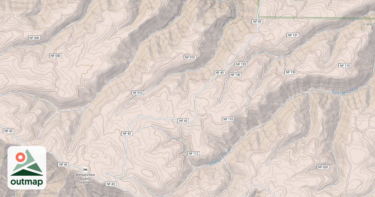 Map of Cloverland
