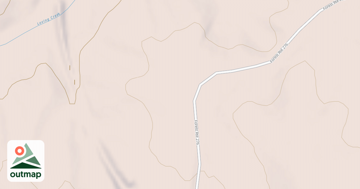 Map of USFS National Forest System Roads {1D74B47F-4F91-412D-B61C-F465A3526C92}