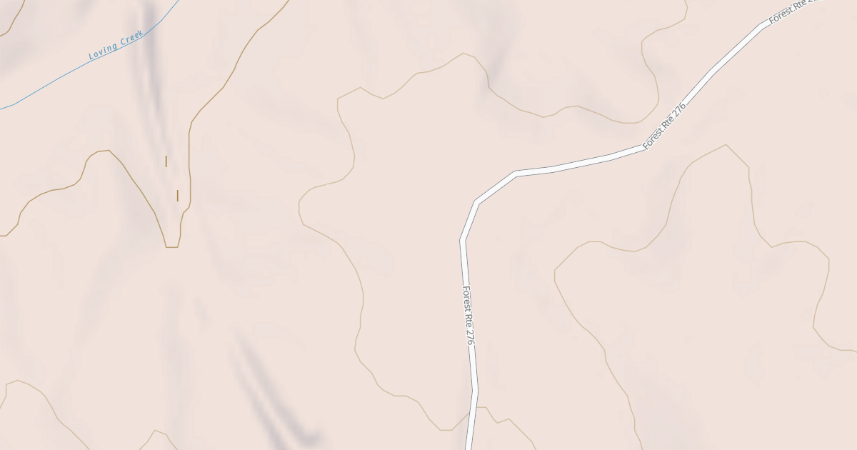 Map preview of USFS National Forest System Roads {1D74B47F-4F91-412D-B61C-F465A3526C92}