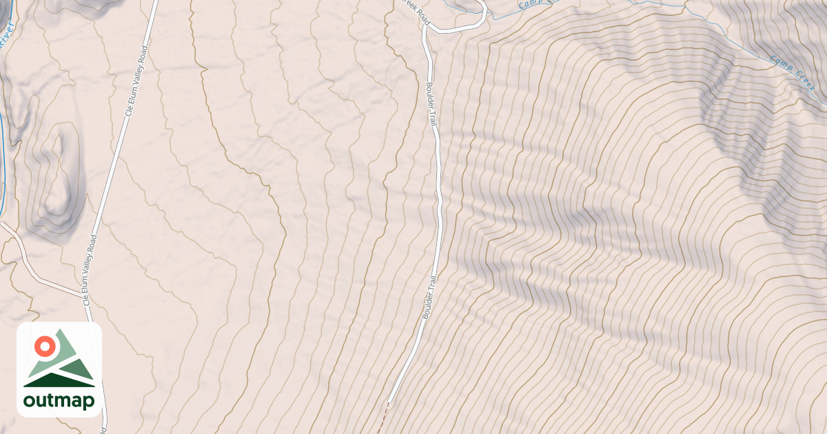 Map of BOULDER TRAIL
