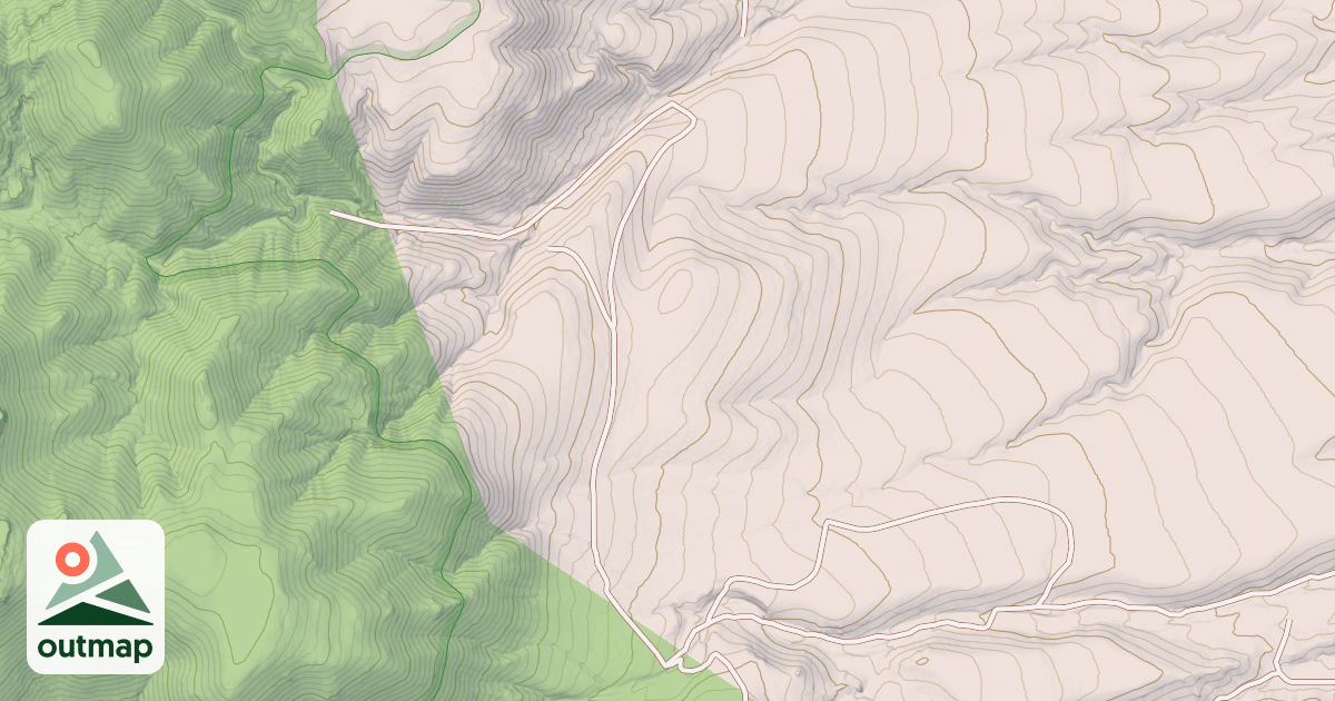 Map of NORTH COTTONWOOD CONNECTOR