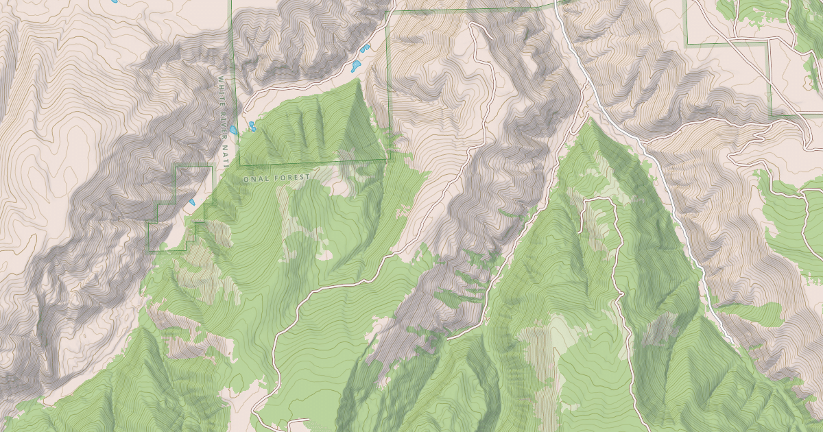 Map preview of Middle Mountain