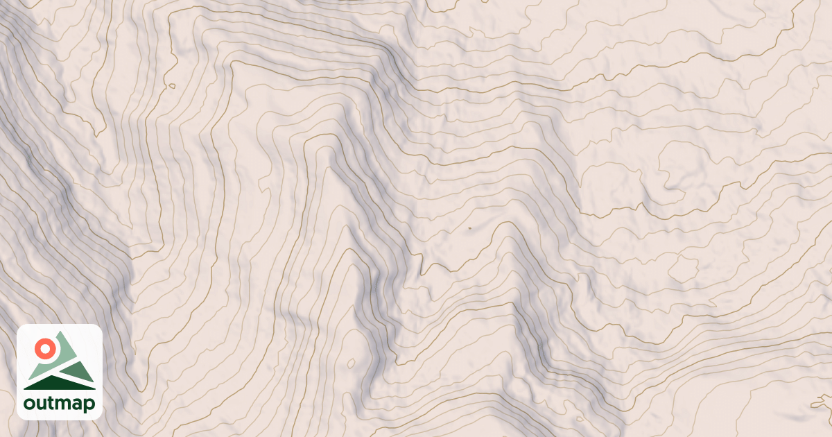 Map of BEAVER CRK TO MOUNT BALDY SPUR