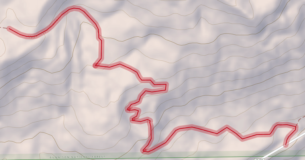 Map preview of Upper Upper Trail 435.1