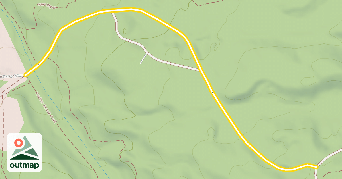 Map of Tucker Brook Road