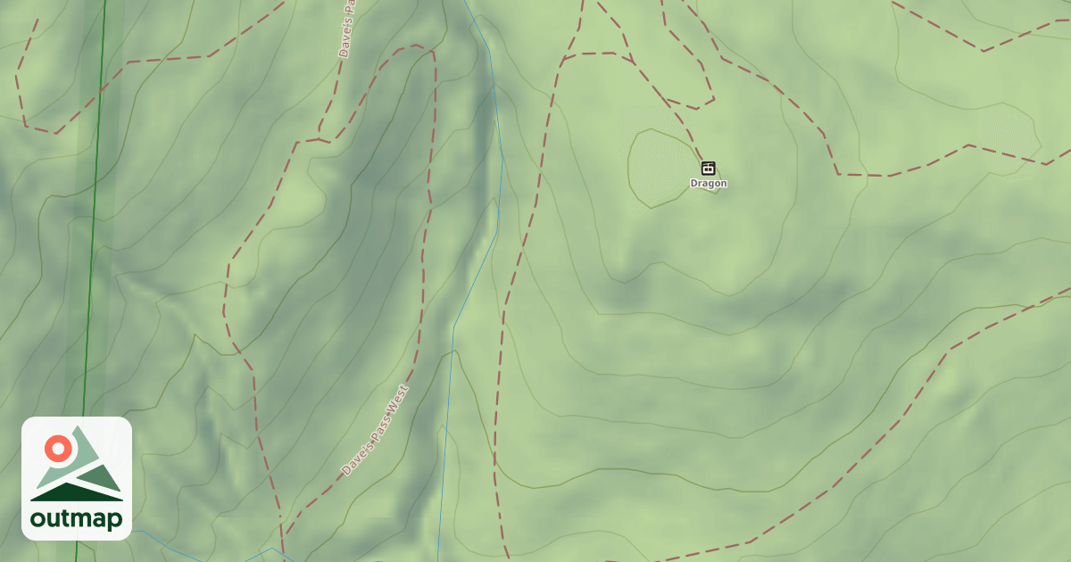 Map of Bellows Pipe Trail