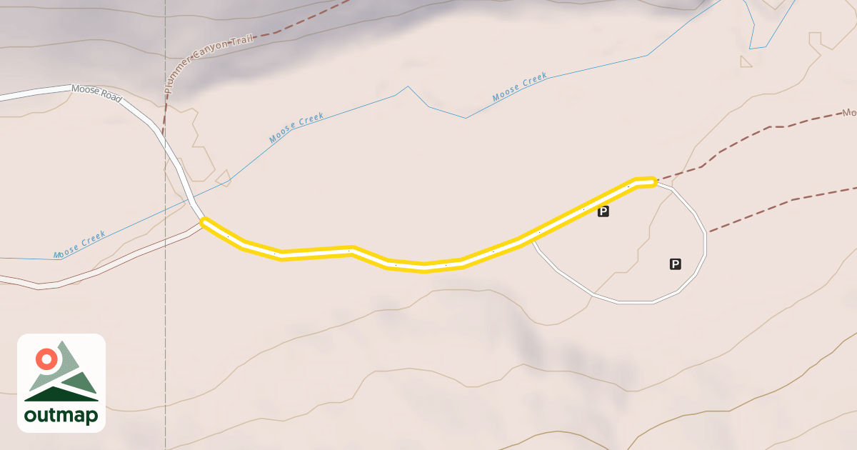 Map of Moose Creek