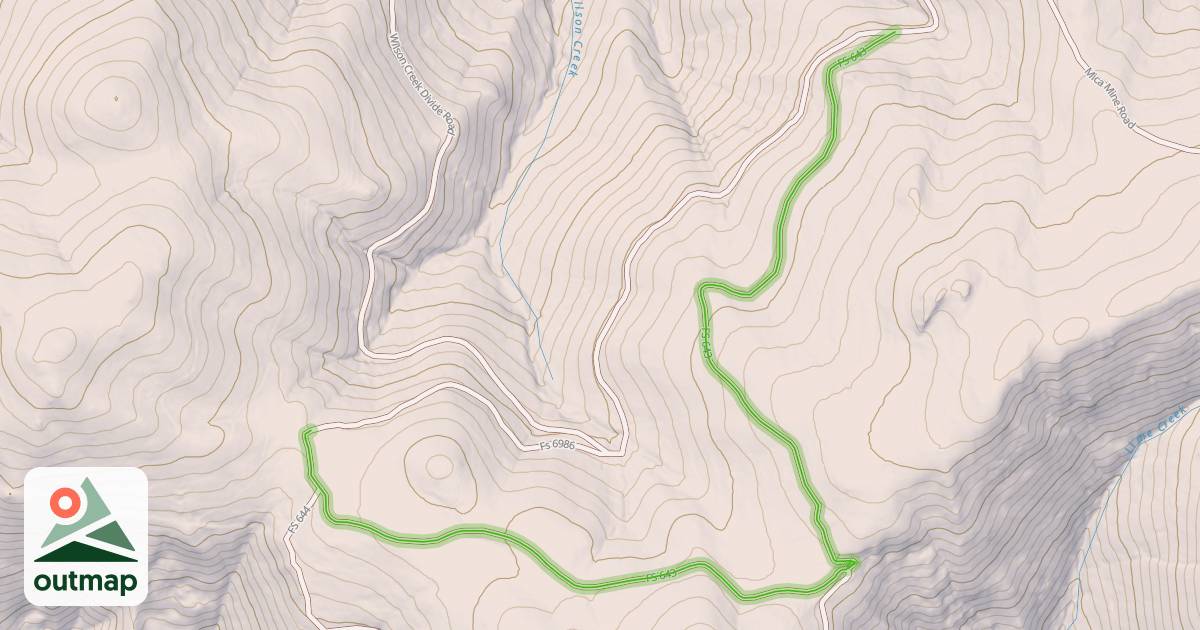 Map of FS 643
