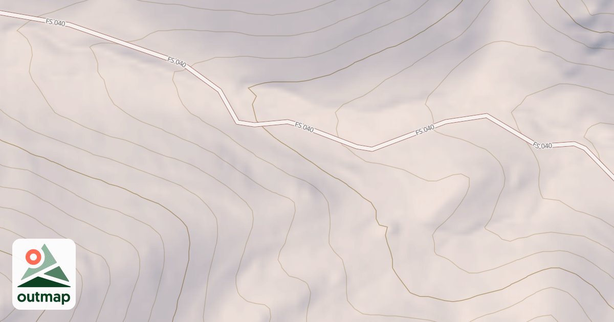Map of HARKER CANYON SPUR A