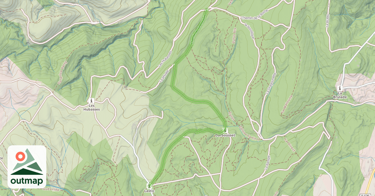 Map of Chemin du Grand bois