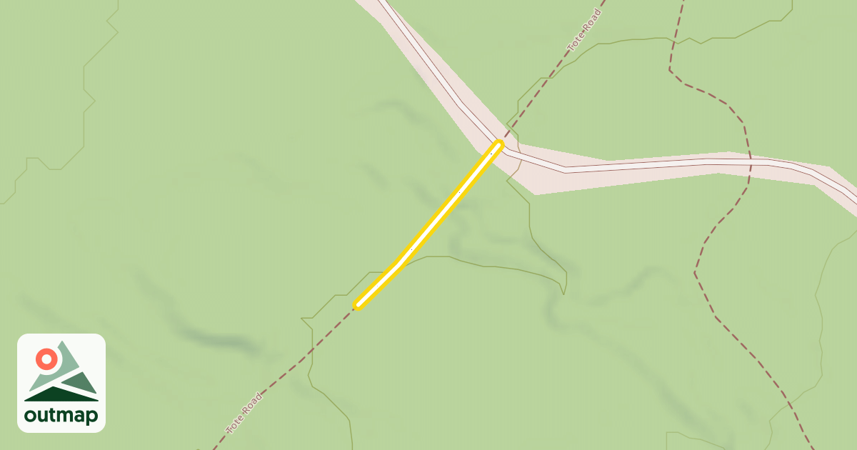 Map of Tote Road