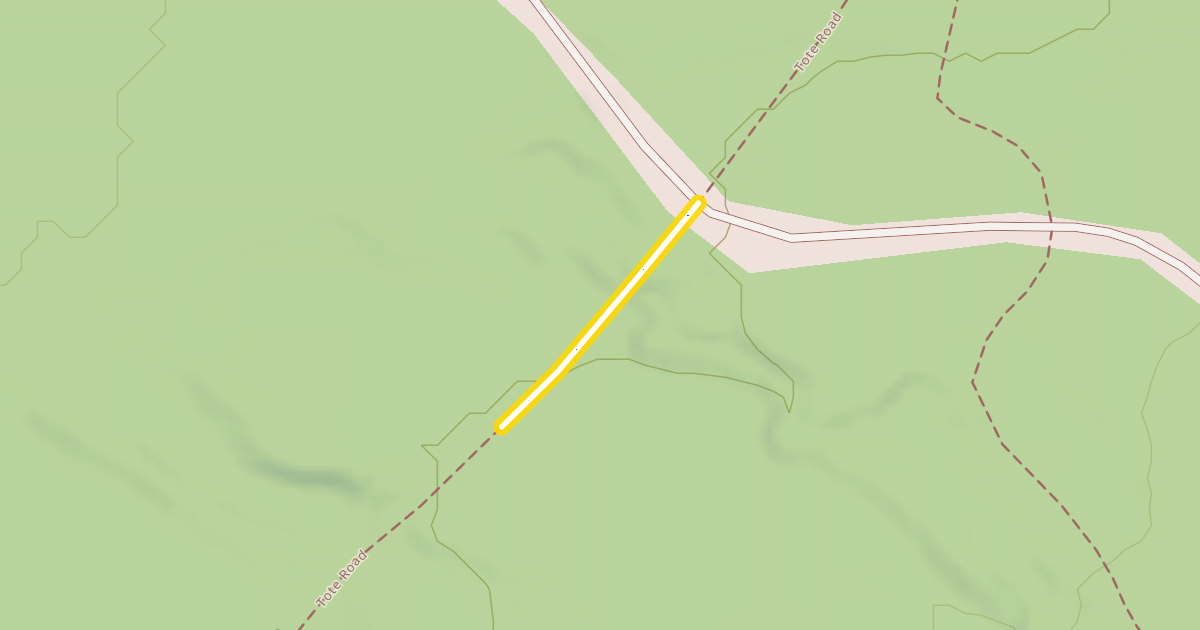 Map preview of Tote Road