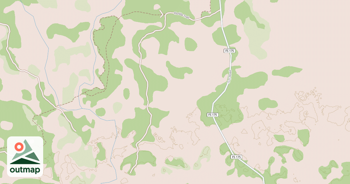 Map of USFS National Forest System Roads {1FD4D8F0-2240-4351-979E-F380BE408C18}