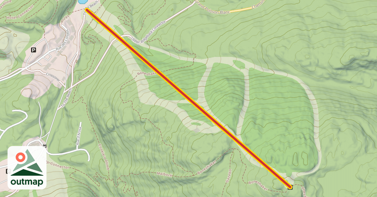 Map of Cheval Blanc Express