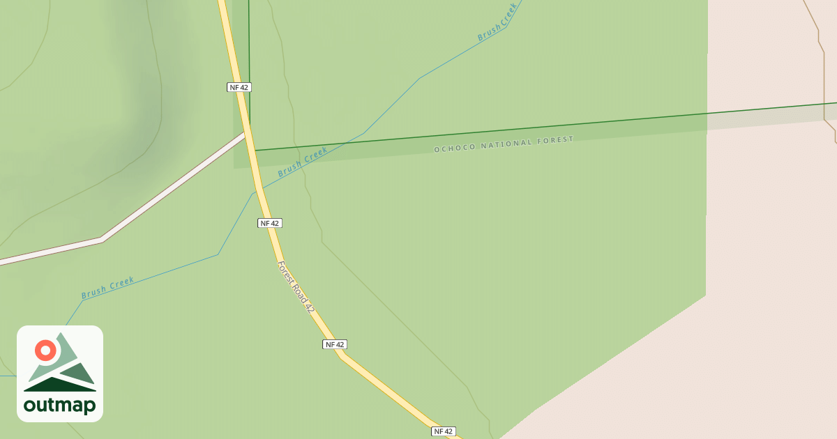 Map of USFS Motor Vehicle Use Map Roads {40259B5F-FB88-4D72-92B1-CBA223AF92C1}