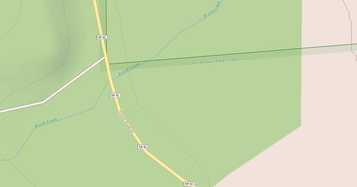 Map preview of USFS Motor Vehicle Use Map Roads {40259B5F-FB88-4D72-92B1-CBA223AF92C1}