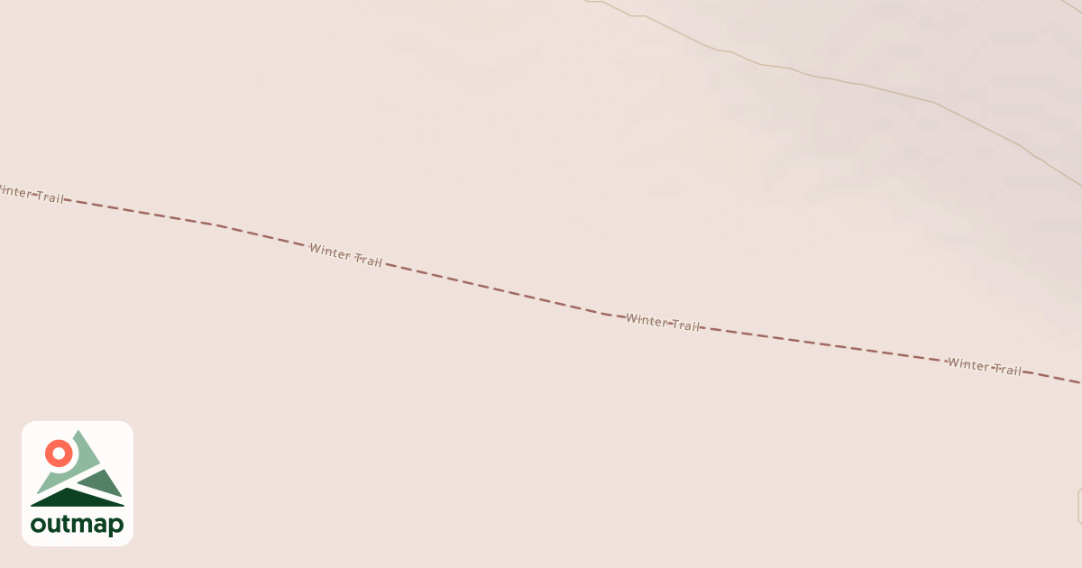 Map of Iditarod National Historic Trail