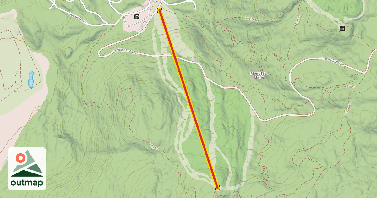 Map of Vanier Express