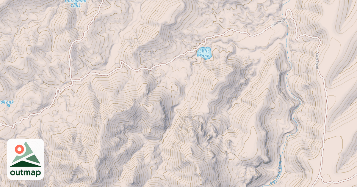 Map of LOST TANK